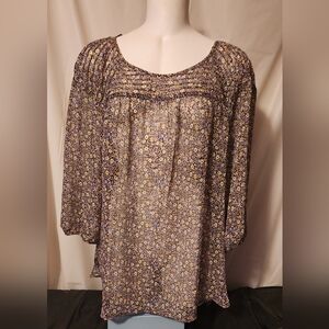 Lauren Conrad Sz. XL Sheer Blouse